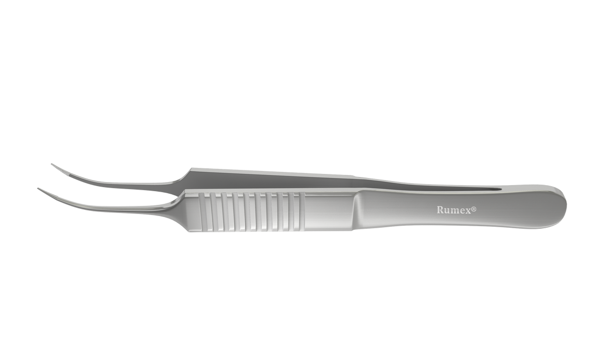 135R 4-177S McPherson Curved Tying Forceps, 4.00 mm Tying Platform, Length 109 mm, Stainless Steel