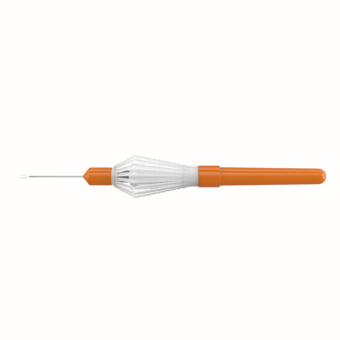 999R 12-202-23DP Disposable Vitreoretinal Vertical Scissors, 23 Ga, Plastic Handle 360ᵒ, 6 per Box