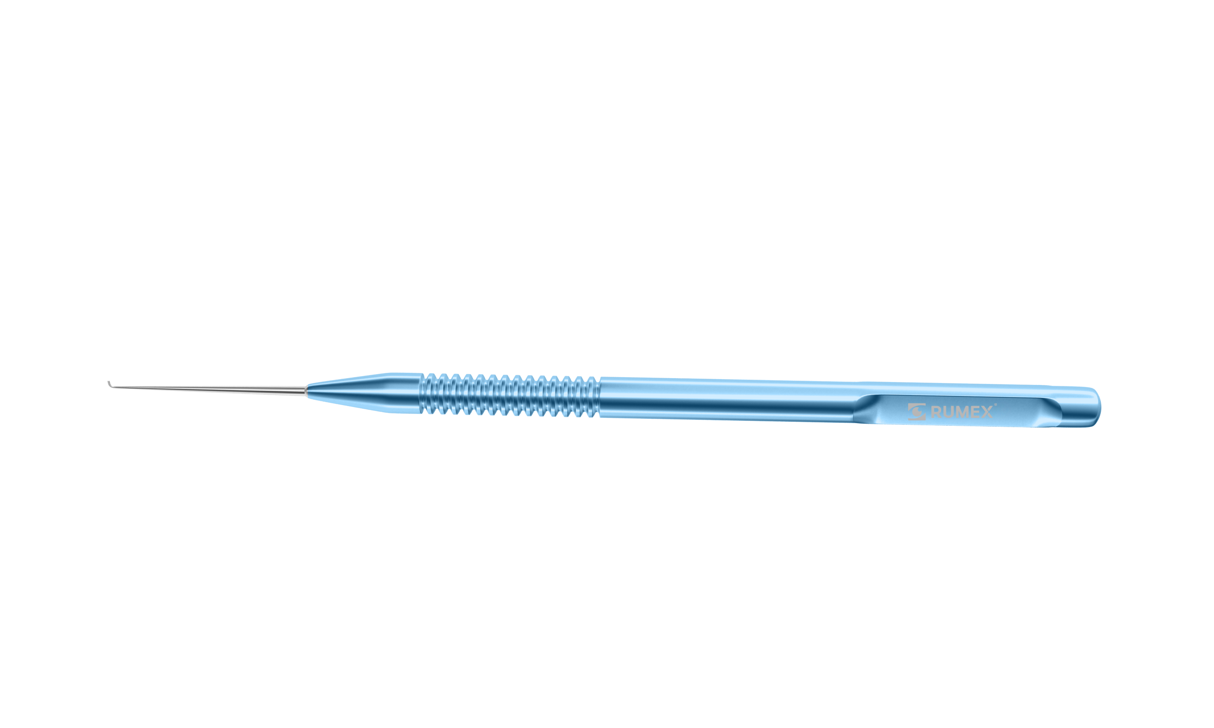 744R 10-035 Elevator for ICRS Implantation, Straight Shaft, Length 123 mm, Round Titanium Handle