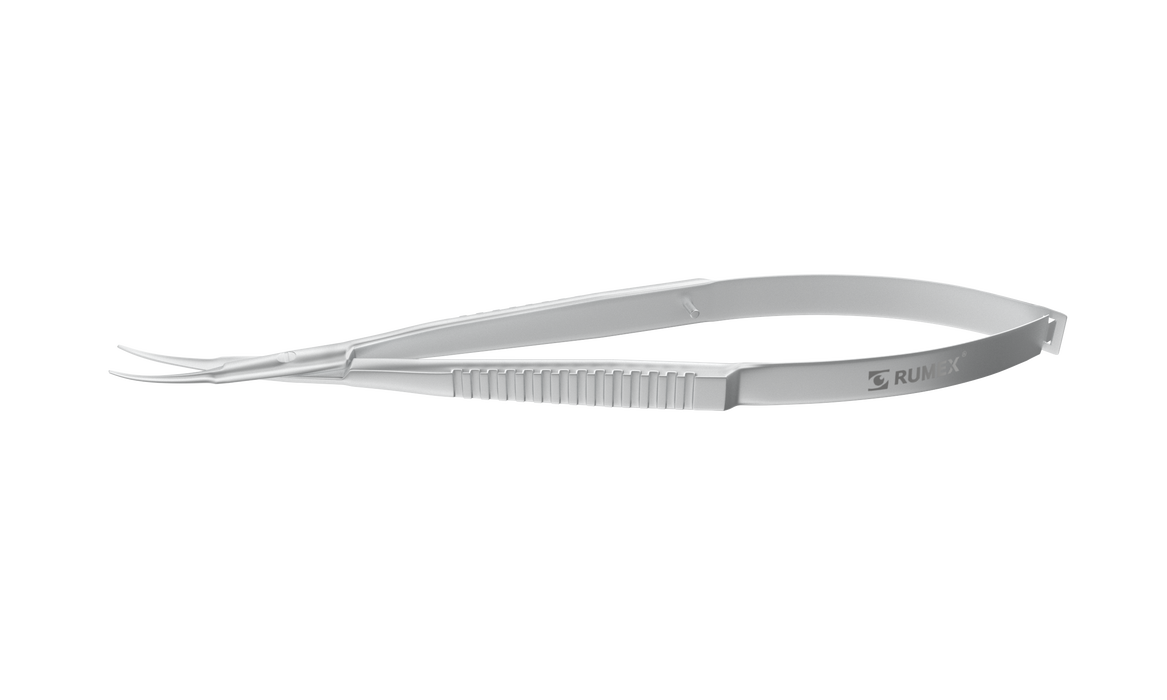 386R 11-013S Osher Universal Corneal Scissors, Blunt Tips, Gently Curved, 13.00 mm Blades, Length 120 mm, Stainless Steel