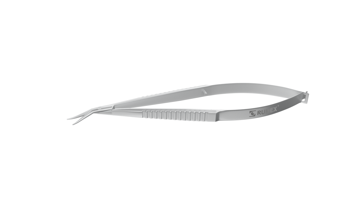 218R 11-0241S Castroviejo Corneal Section Scissors, Left, 11.50 mm Blades, Lower Blade 0.50 mm Longer, Length 106 mm, Stainless Steel