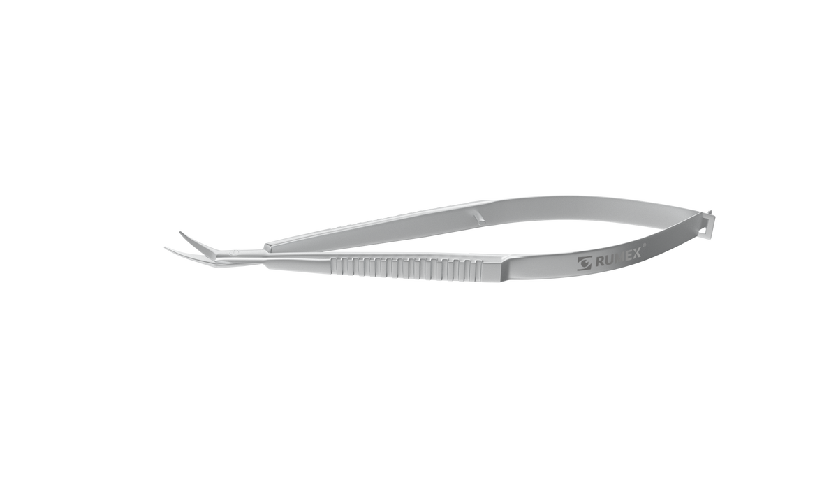 236R 11-024S Castroviejo Corneal Section Scissors, Right, 11.50 mm Blades, Lower Blade 0.50 mm Longer, Length 106 mm, Stainless Steel