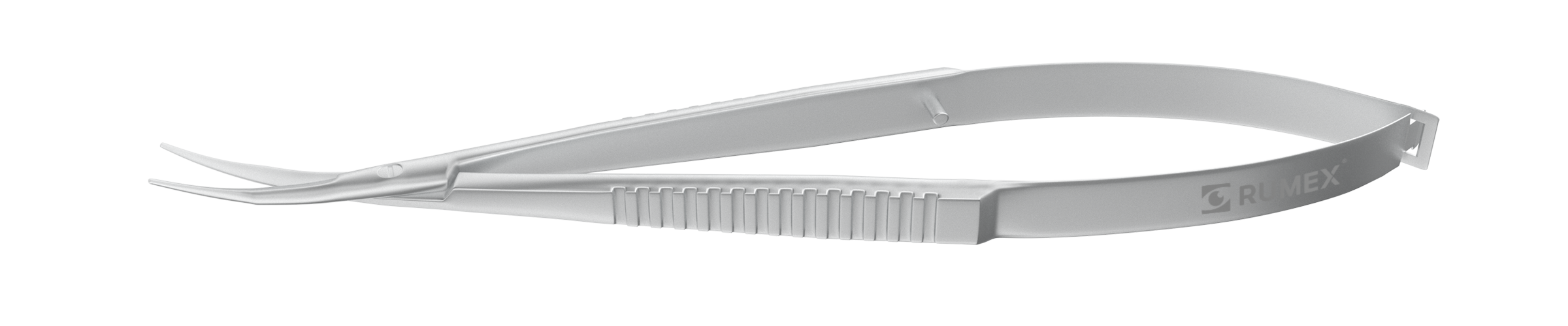 042R 11-042S Westcott Curved Tenotomy Scissors, Blunt Tips, 16.00 mm Blades, Flat Handle, Length 120 mm, Stainless Steel