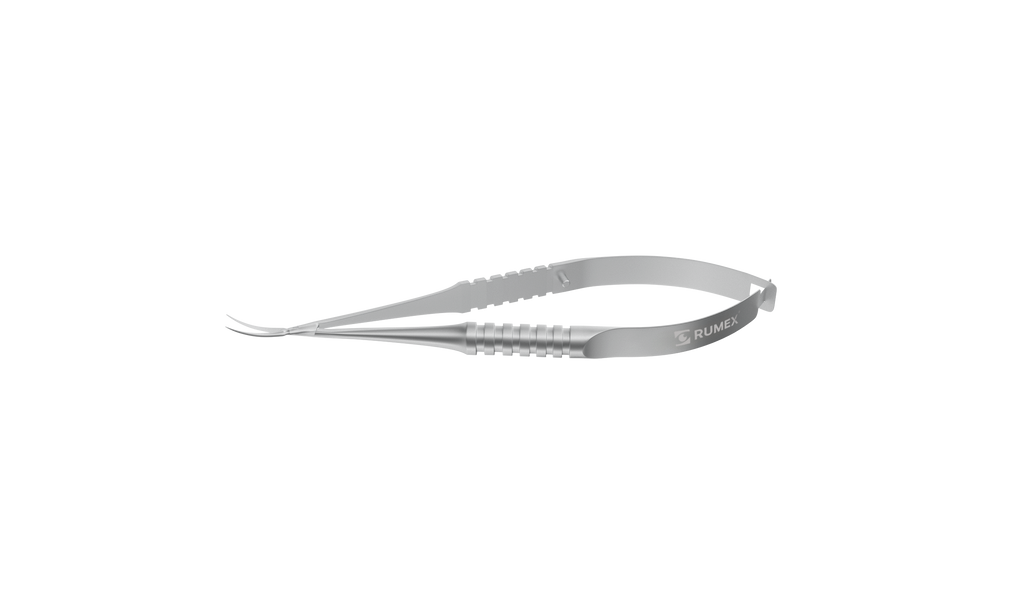 11-062S McPherson-Vannas Curved Iris Scissors, Sharp Tips, 8.00 mm