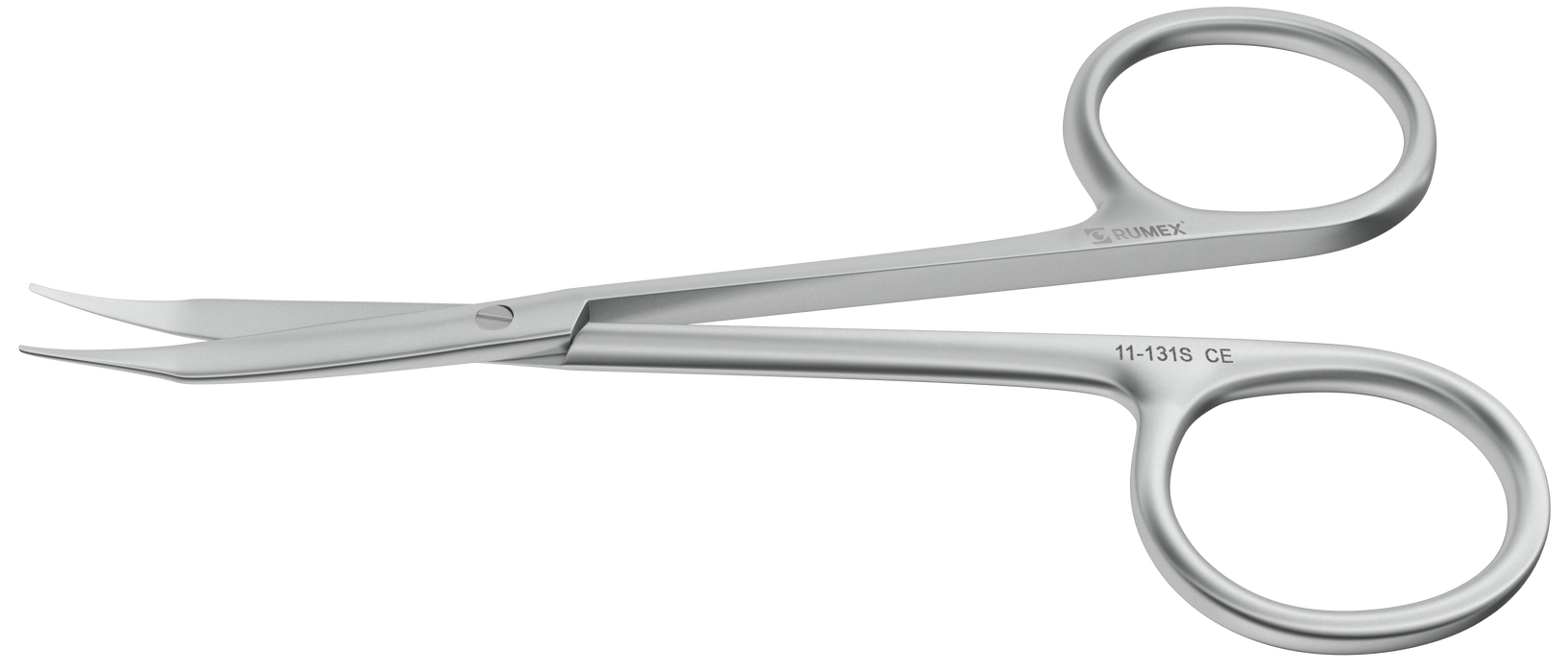 335R 11-131S Stevens Tenotomy Scissors, Curved, Sharp Tips, Length 115 mm, Stainless Steel