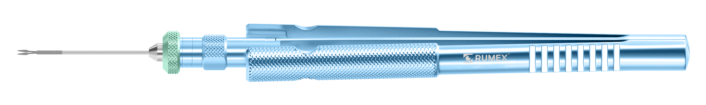 237R 12-3019 Gripping Vitreoretinal Forceps with a Sandblasted Platform, 25 Ga, Tip Only