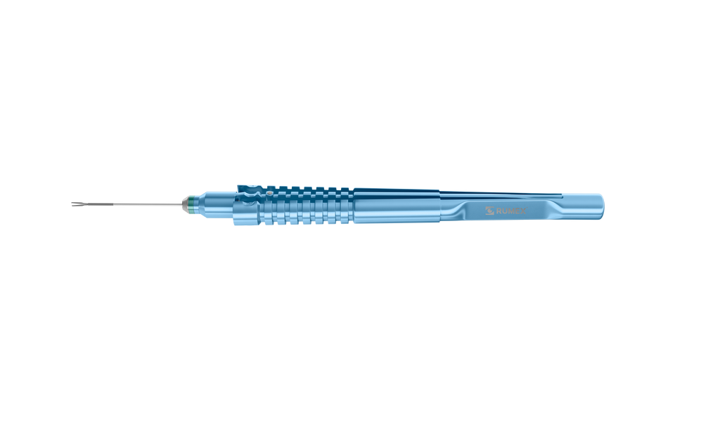 12-410-25H Eckardt End-Gripping Forceps, Attached to a Squeeze