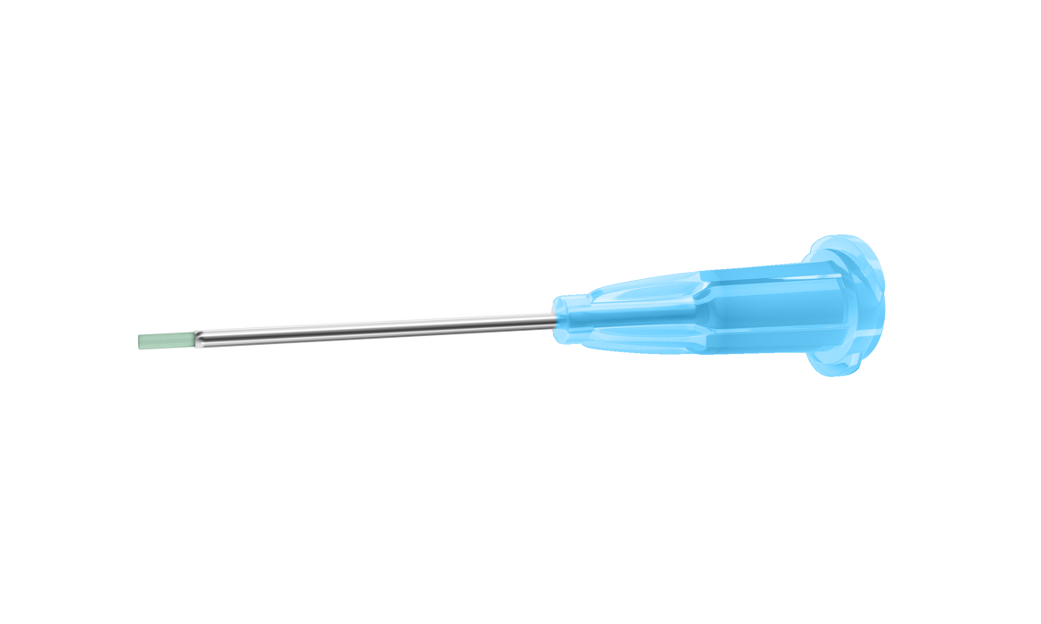 999R 12-6123 Soft Tip Cannula, Green Colored for Enhanced Visualization, 23 Ga, Disposable, 10 per Box