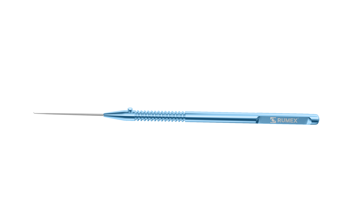645R 13-097-27 Delicate Membrane Pick, 27 Ga, Length 134 mm, Round Titanium Handle