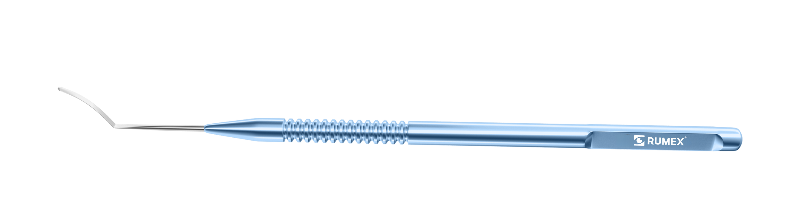 374R 13-138 Corneal Dissector, Curved, Length 127 mm, Round Titanium Handle