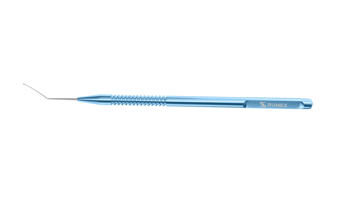 512R 13-141 Pallikaris ICL Manipulator, Sandblasted Tip, Length 123 mm, Round Titanium Handle