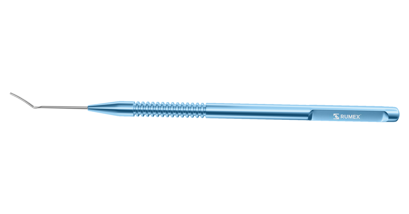 354R 13-171 Spatula for DALK Procedure, 1.00 x 9.00 mm Tip, Length 122 mm, Round Titanium Handle