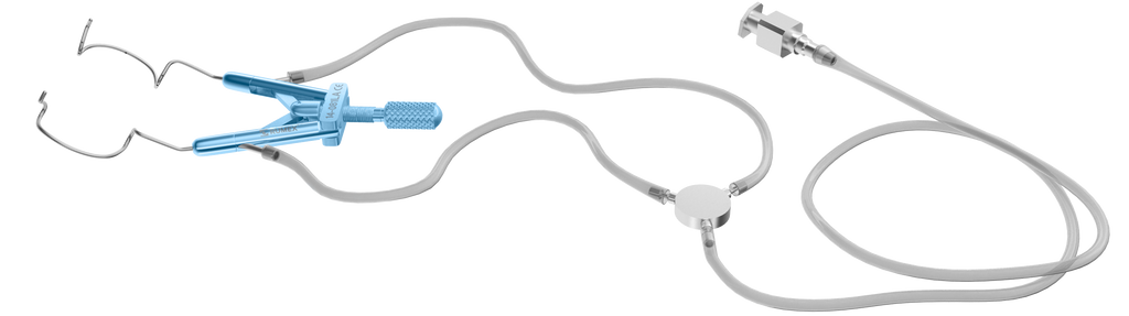 14-081LA Lieberman Nasal Speculum with Aspiration, Adult Size