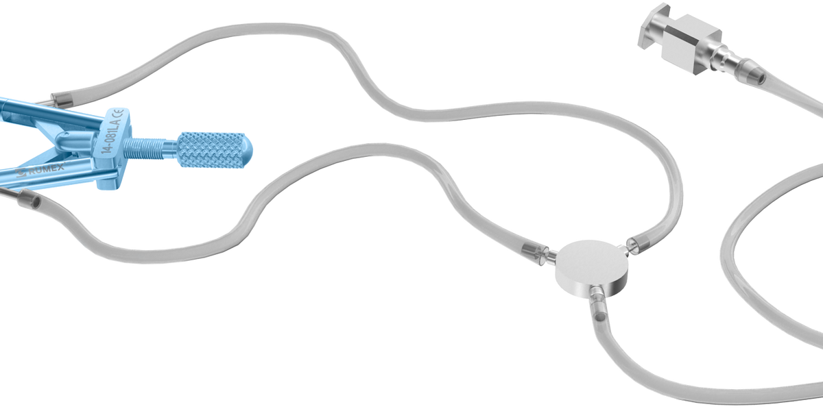 14-081LA Lieberman Nasal Speculum with Aspiration, Adult Size