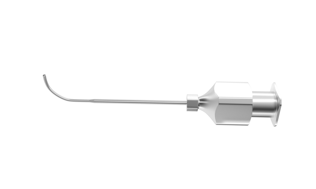 15-029 Lacrimal Cannula Reinforced, Curved, 23 Ga x 32 mm — Rumex.COM
