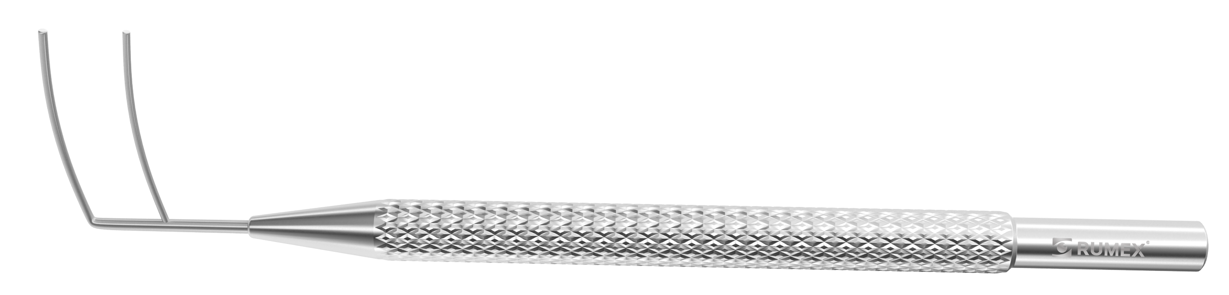 534R 16-013S Harms Trabeculotome, Right, 9 mm Long Pointed Tips with 3.00 mm Spread, Length 51 mm, Stainless Steel