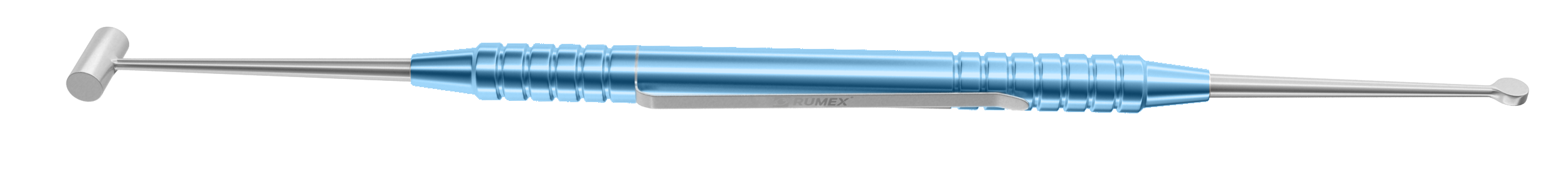 【Rick】計5ml 16-111 Schocket Double-Ended Scleral Depressor, with Pocket Clip