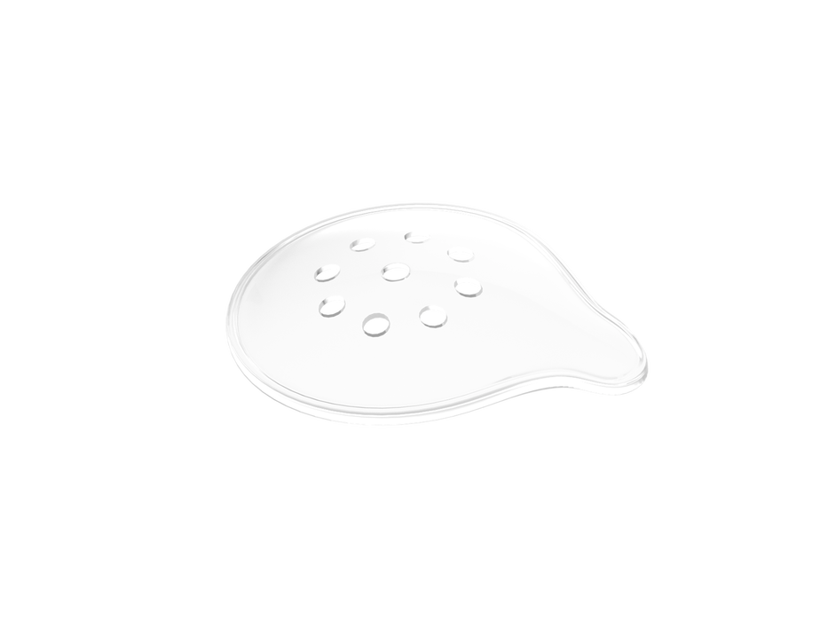 999R 16-201D Disposable Eye Shield, Clear Polycarbonate, Sterile, 50 per Box