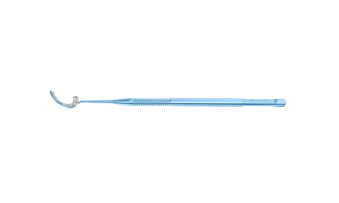 999R 2-035T Zaldivar Gauge, ID 12 mm, Length 134 mm, Titanium