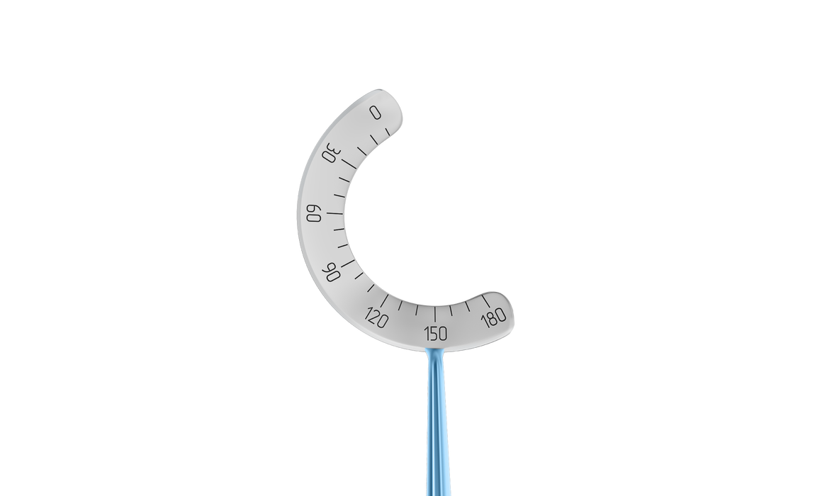 999R 2-035T Zaldivar Gauge, ID 12 mm, Length 134 mm, Titanium