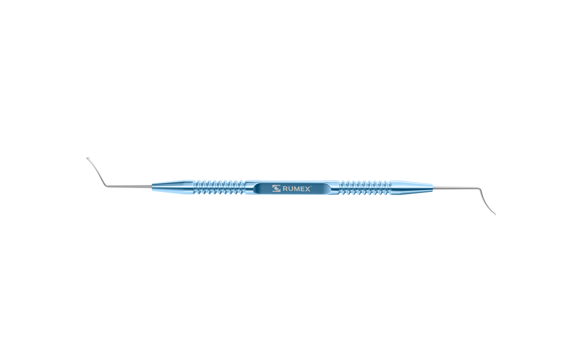 999R 20-2073 SMILE Lenticule Removing Spatula, Length 120 mm, Round Titanium Handle