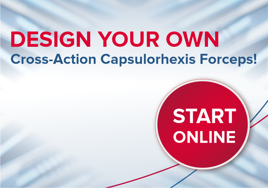 RUMEX titanium and stainless steel instruments for ophthalmic surgery