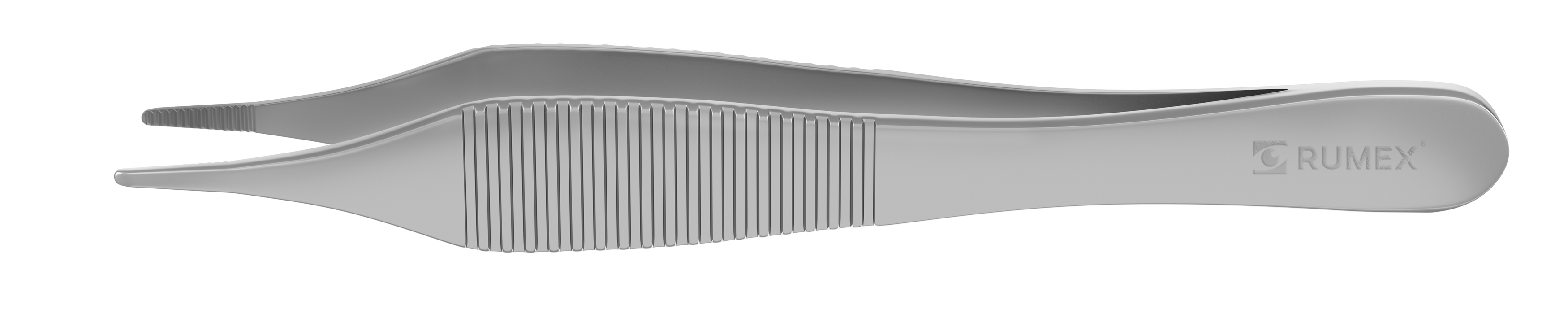 999R 4-0740S Adson Dressing Forceps, Flat Handle, Length 124 mm, Stainless Steel