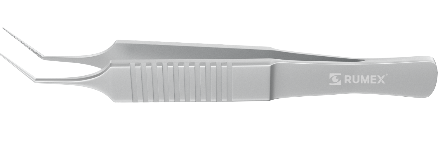 440R 4-092S Kelman-McPherson Tying Forceps, Angled Shafts, with 10.00 mm Tying Platforms, Length 86 mm, Stainless Steel