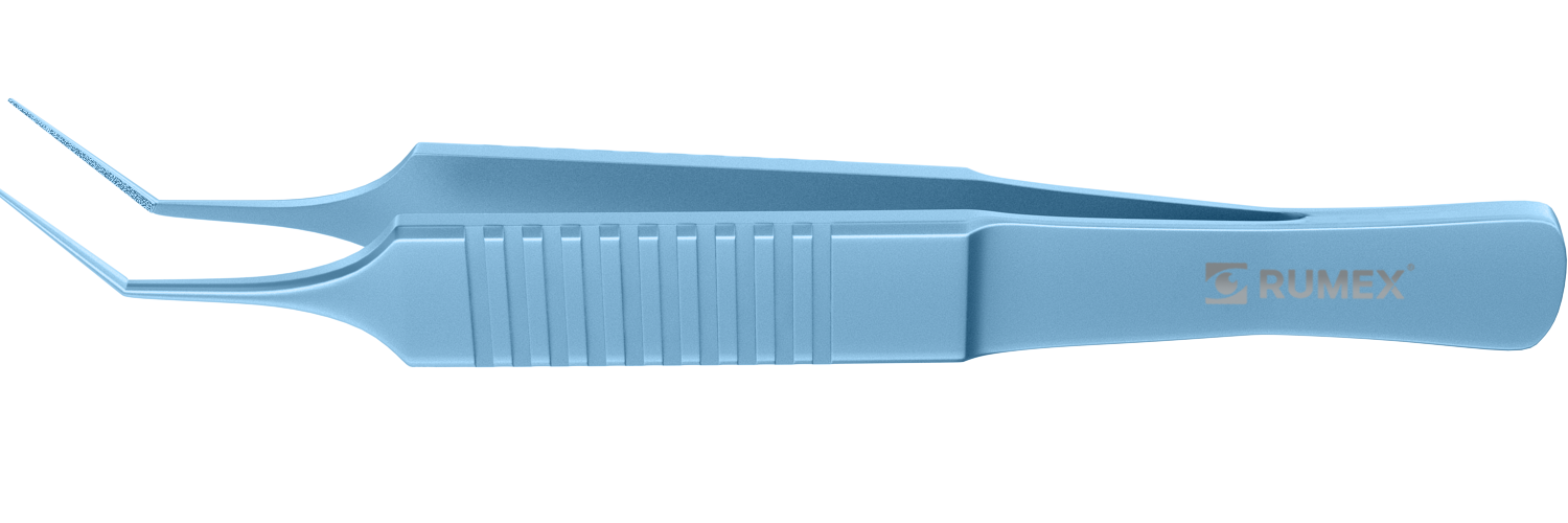 139R 4-092T Kelman-McPherson Tying Forceps, Angled Shafts, with 10.00 mm Tying Platform, Length 86 mm, Titanium