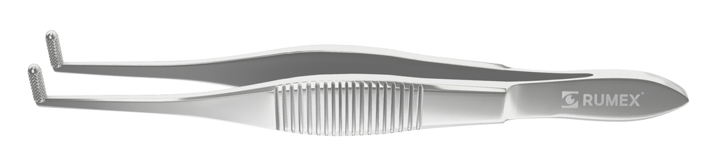 4-124S Compressing Lid Forceps with Atraumatic Rollers, Length 107