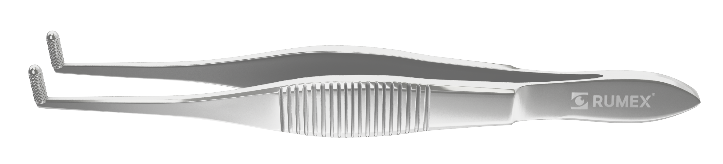 177R 4-124S Compressing Lid Forceps with Atraumatic Rollers, Length 107 mm, Stainless Steel