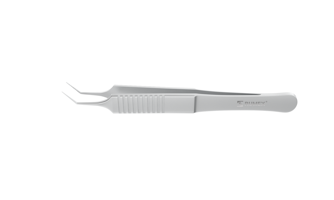 999R 4-174S McPherson Angled Tying Forceps, 8.00 mm Tying Platform, Length 103 mm, Stainless Steel