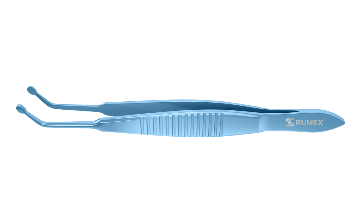 174R 4-1913T Compressing Lid Forceps (MGD), Angled, Length 112 mm, Titanium