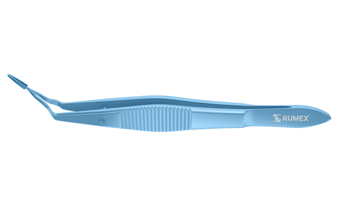597R 4-2138T Akahoshi Forceps for Acrylic Lens, Cross-Action, Length 108 mm, Titanium