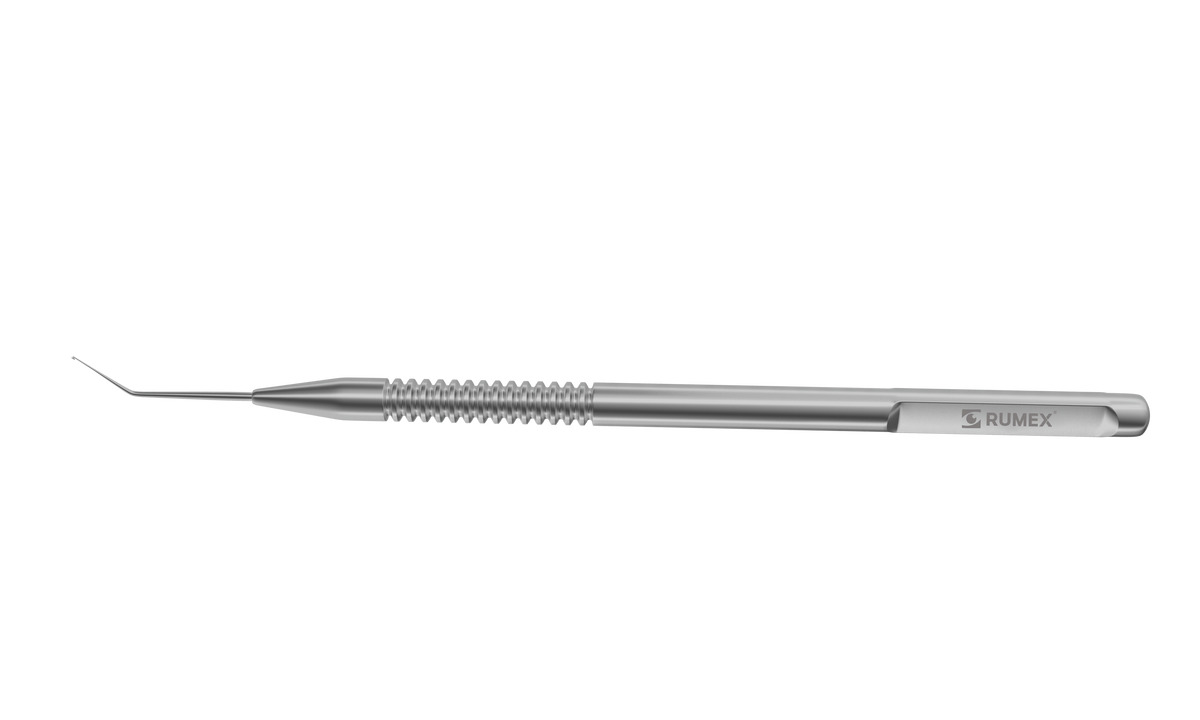Angled Kuglen 5-030S Kuglen Iris Hook, Angled, H-Shaped Tip, Length 122 mm, Round ...