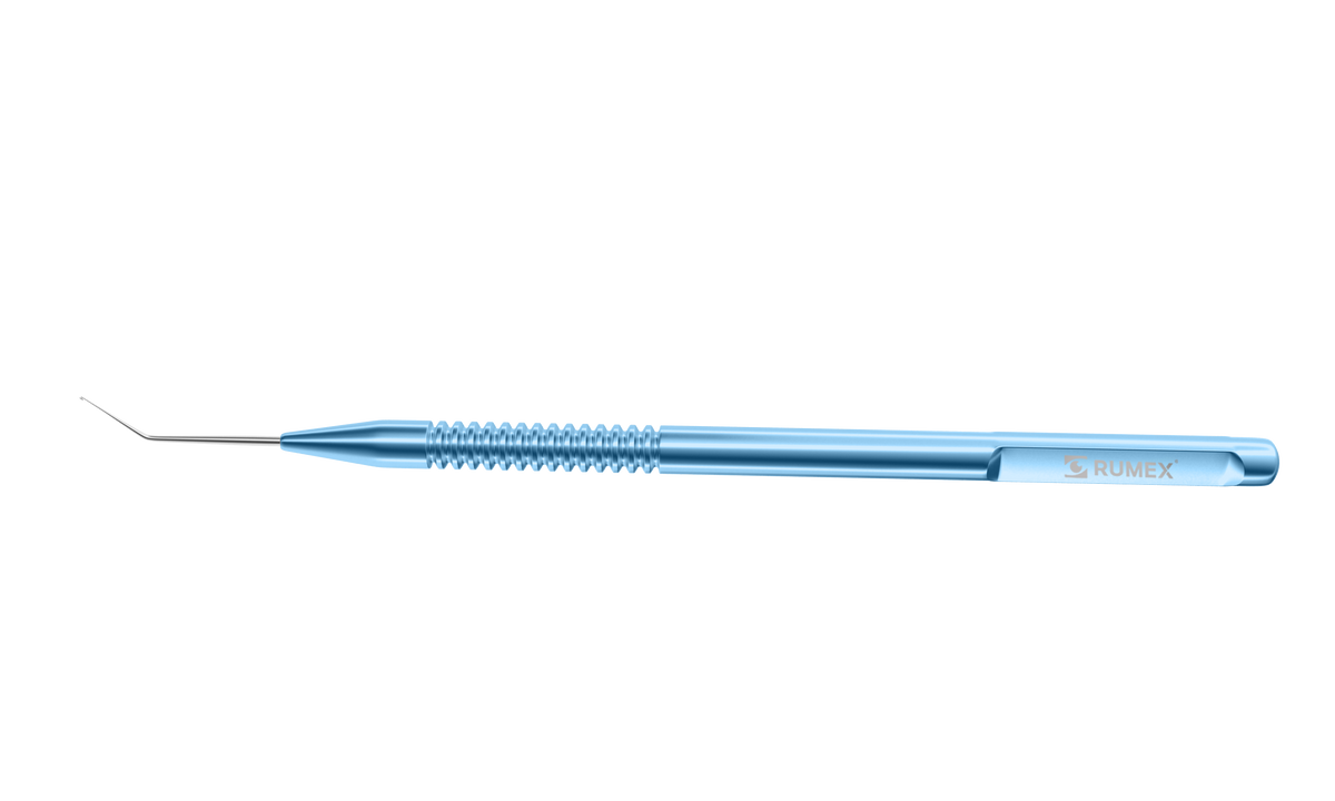 5-030 Kuglen Iris Hook, Angled, H-Shaped Tip, Length 122 mm, Round ...