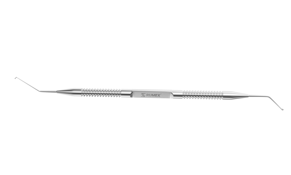 288R 7-0631S Nagahara Phaco Chopper & Drysdale Nucleus Manipulator, Double-Ended, Length 128 mm, Stainless Steel
