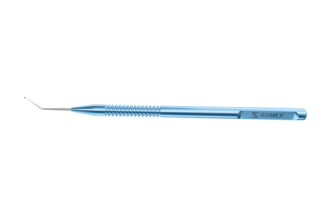 721R 7-069 Phaco Cleaver, LHD, Angled, Length 120 mm, Round Titanium Handle