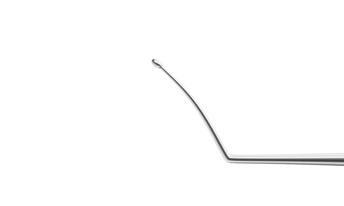 999R 7-099 Buratto Manipulator, Length 118 mm, Round Titanium Handle