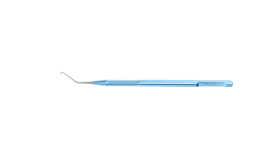 999R 7-1191 Botbaev Сhopper with Laser Marks, 2.5 mm Tip, Length 120 mm, Round Titanium Handle