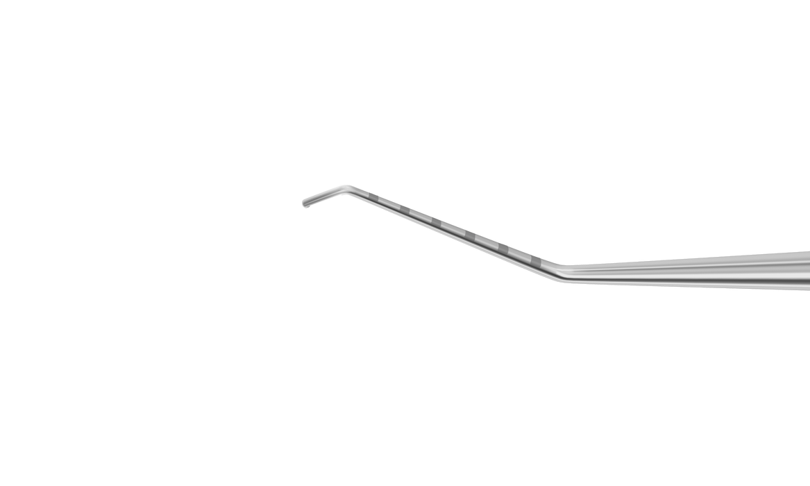 999R 7-1191 Botbaev Сhopper with Laser Marks, 2.5 mm Tip, Length 120 mm, Round Titanium Handle