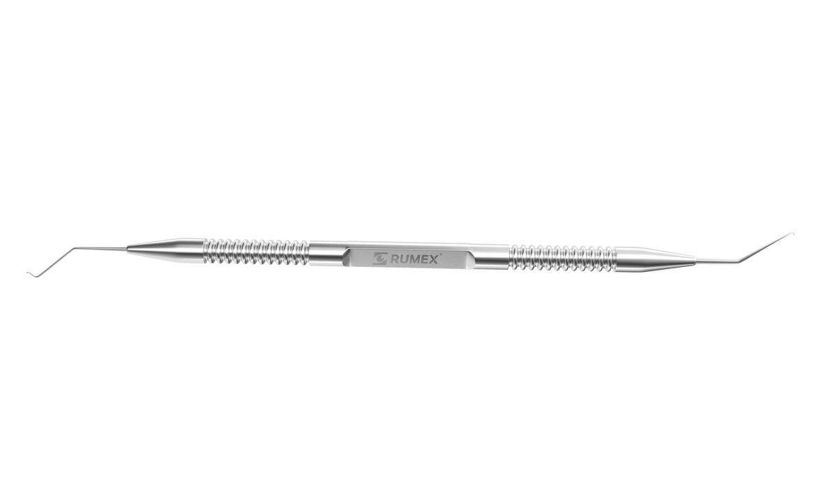 376R 7-127S Chang Chopper, Double-Ended, RHD, Round Handle, Length 125 mm, Stainless Steel