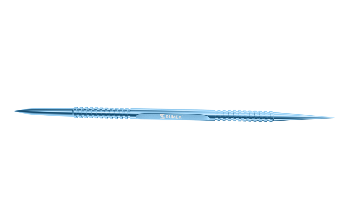 262R 9-060T Castroviejo Double-Ended Lacrimal Dilator, Size 1 & 2, Length 100 mm, Titanium