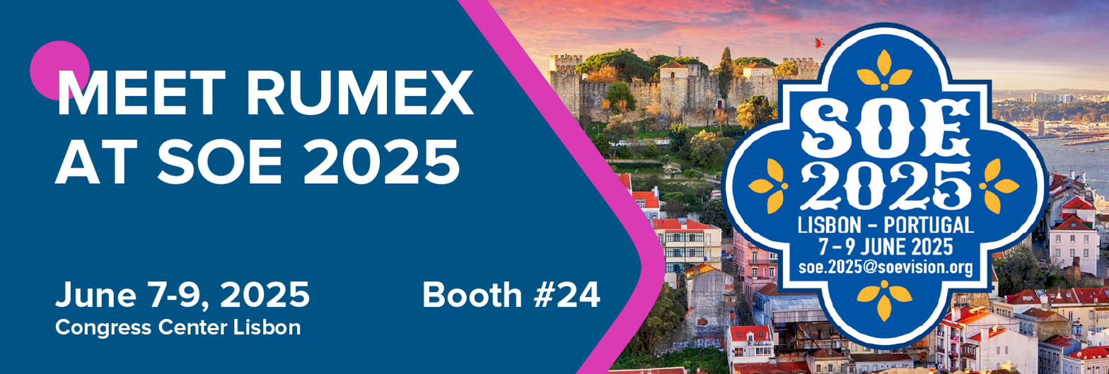 RUMEX titanium and stainless steel instruments for ophthalmic surgery