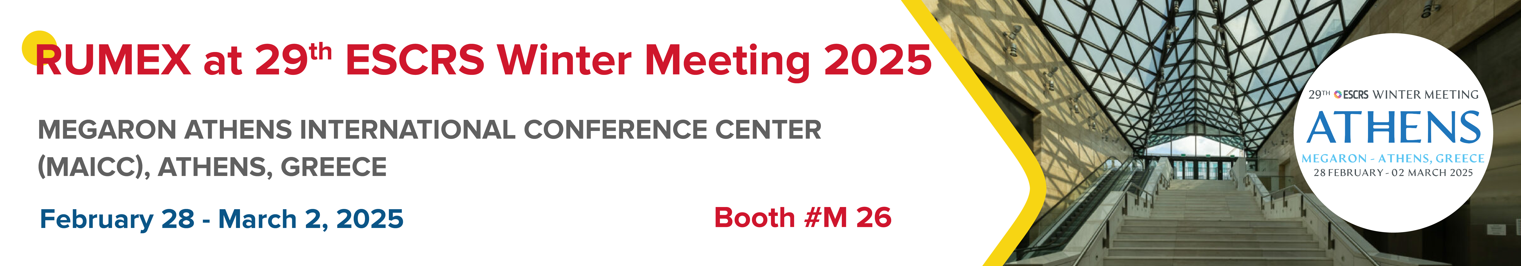 RUMEX titanium and stainless steel instruments for ophthalmic surgery