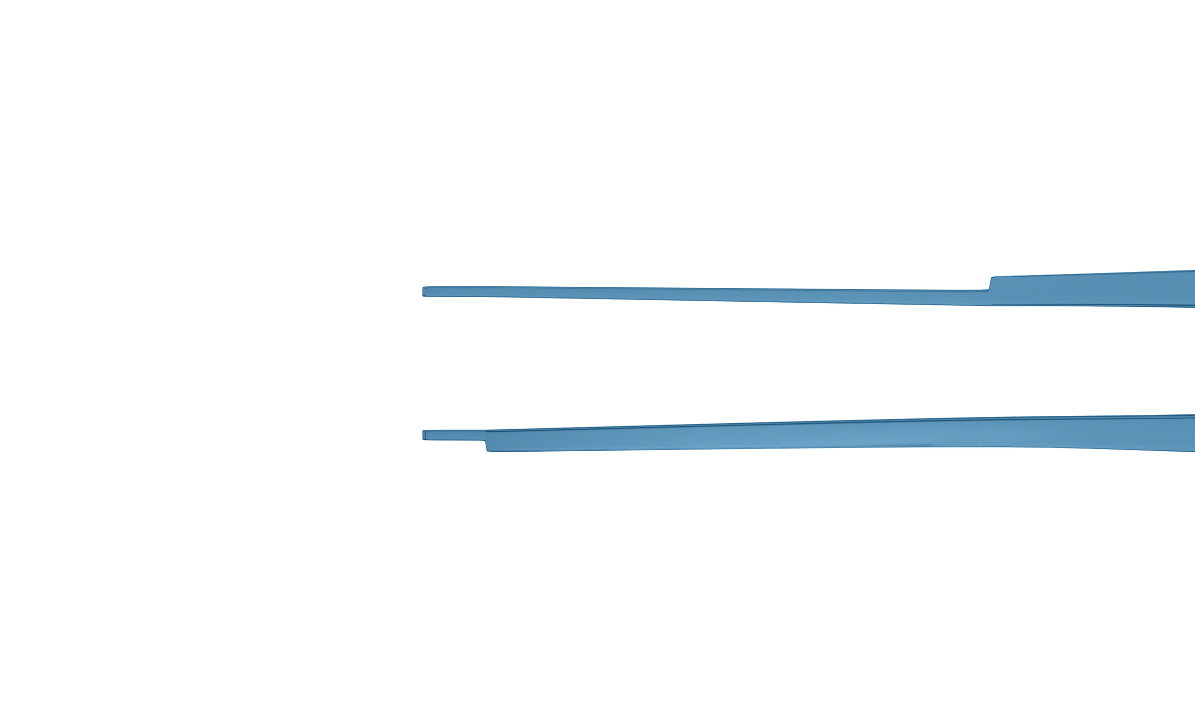 42141T Cartridge Loading Forceps, for Inserting IOL into A, B, C, D