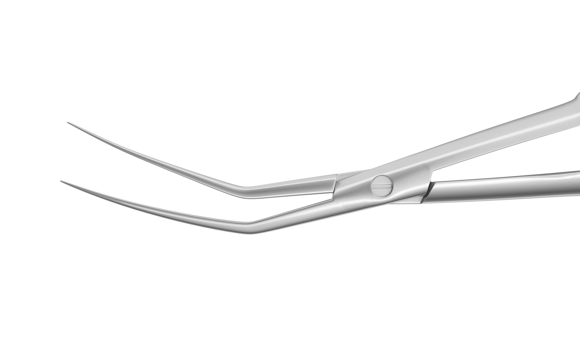 Loading Forceps 4-20111S ICL Cartridge Loading Forceps, Angled 30° Long Jaws, Round ...