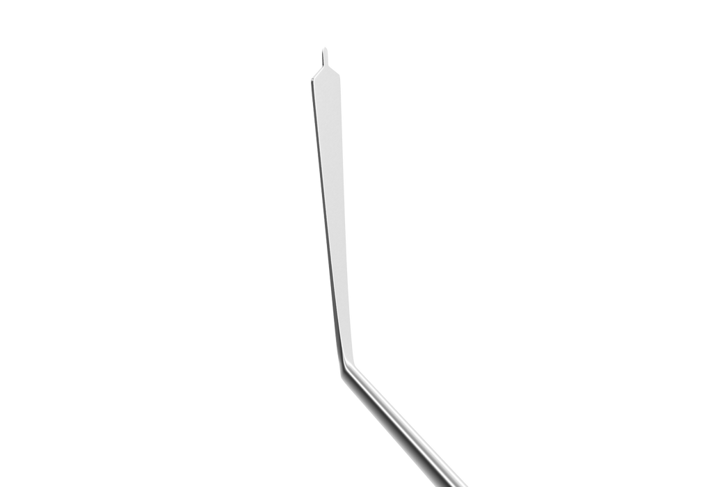 583R 20-202 FemtoLASIK Flap Spatula, Length 121 mm, Round Titanium Handle