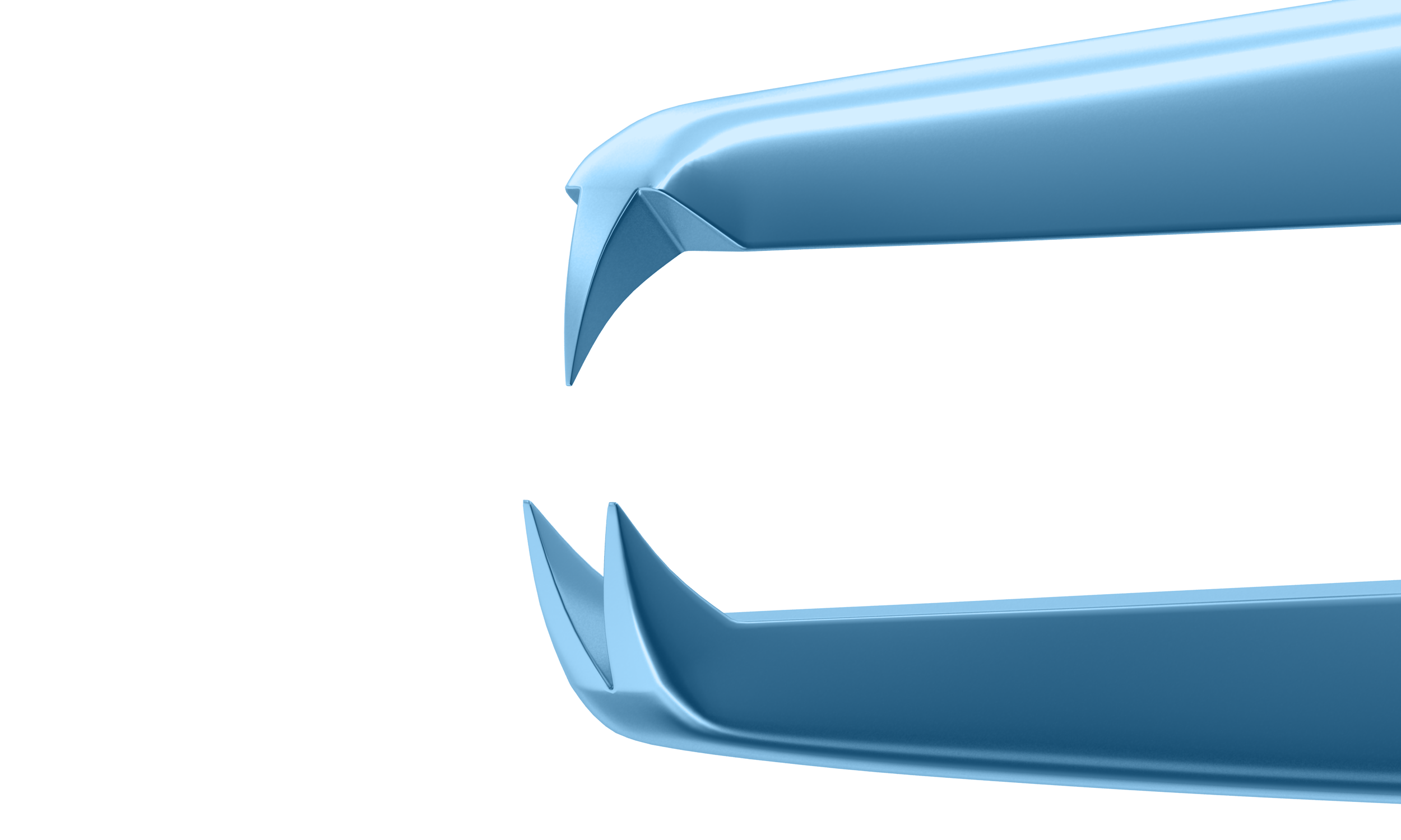 197R 4-0822T Castroviejo Fixation Forceps, 0.50 mm, 1x2 Teeth, without Tying Platform, Length 109 mm, Titanium