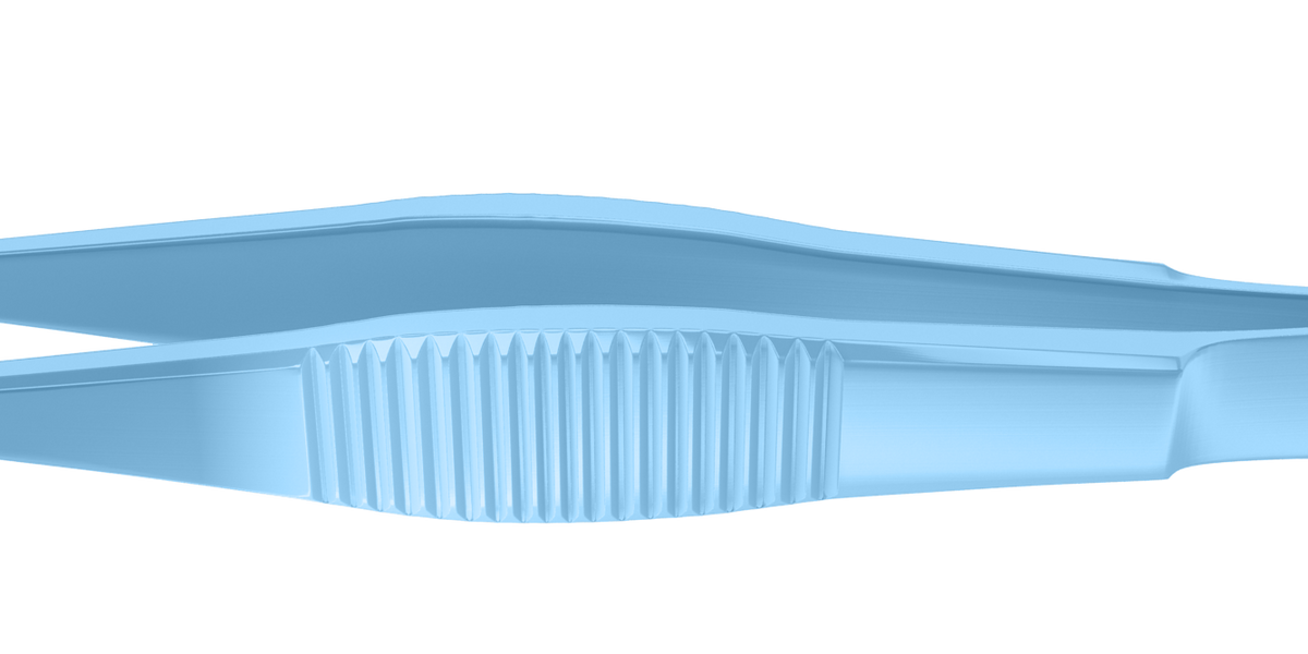 42132T Acrylic Lens Insertion Forceps, Flat Handle, Length 105 mm